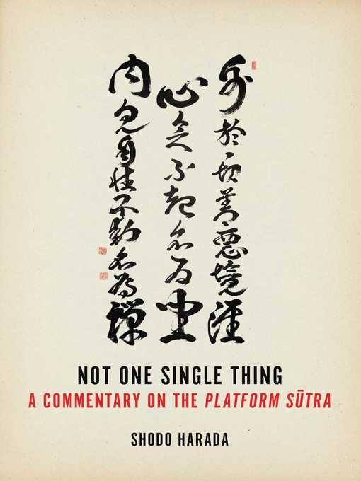 Cover image for Not One Single Thing